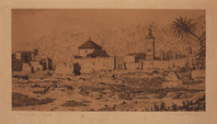 KG 09656
<br/>
Gezicht op Tames Louhat, Marokko
<br/>
<em>Bosch, Lodewijk Johannes (1894-1980)</em>
